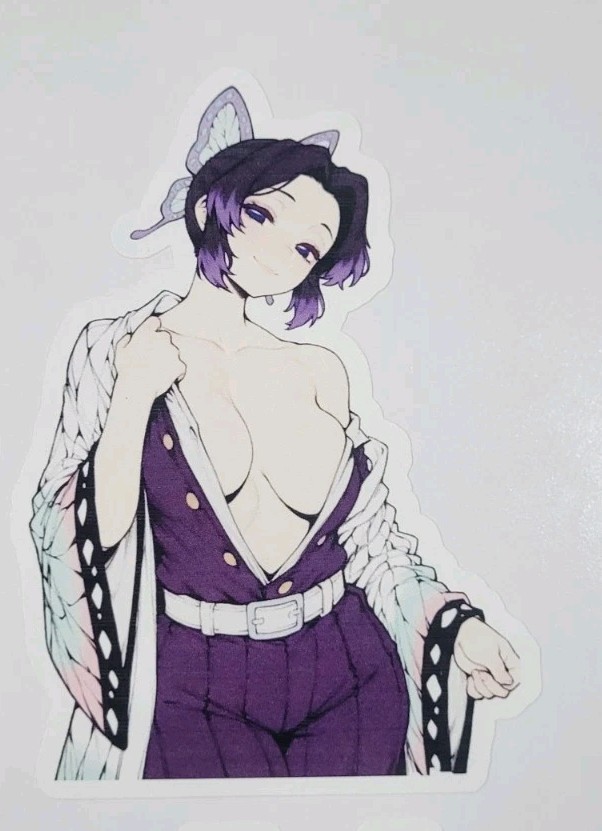 Demond Slayer Shinobu Kocho Sticker Cartoon Decal 3.5"x4"