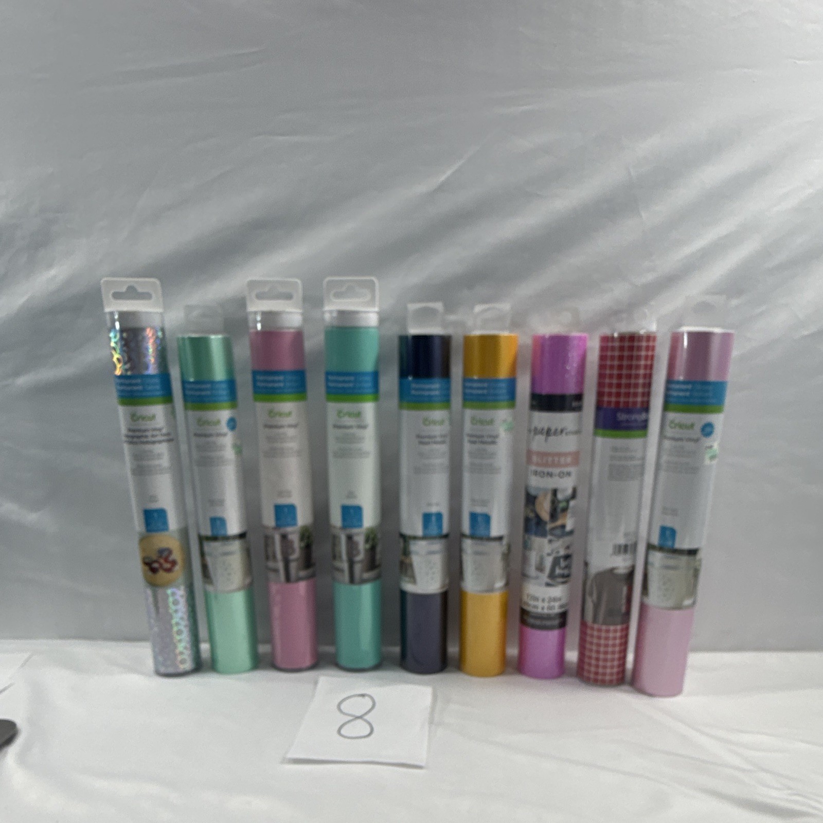 Cricut Premium Vinyl Roll Lot – Assorted Premium Vinyl Rolls, Multiple Rolls