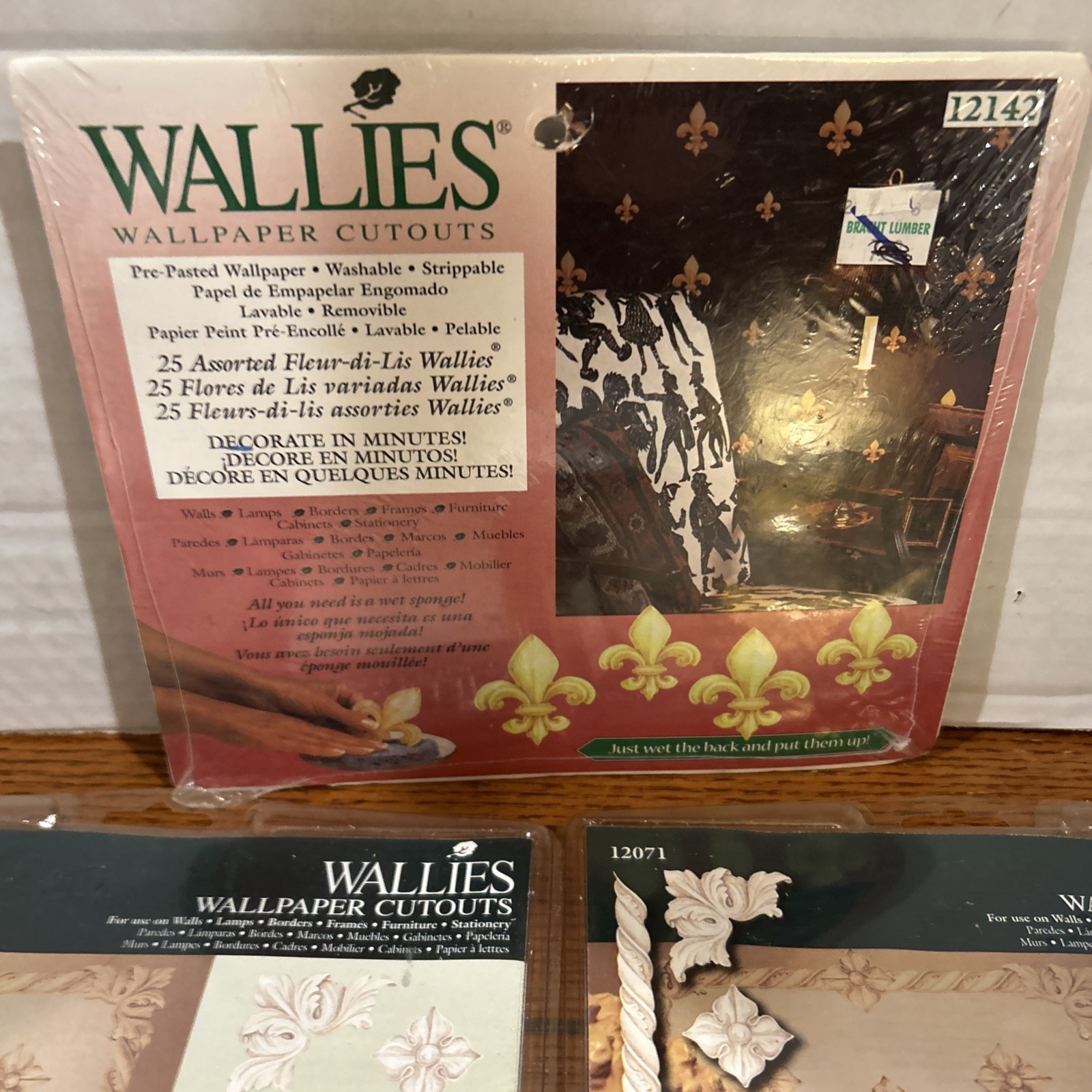 5 Wallpaper Cutouts Lot Architectural Wallies NEW
