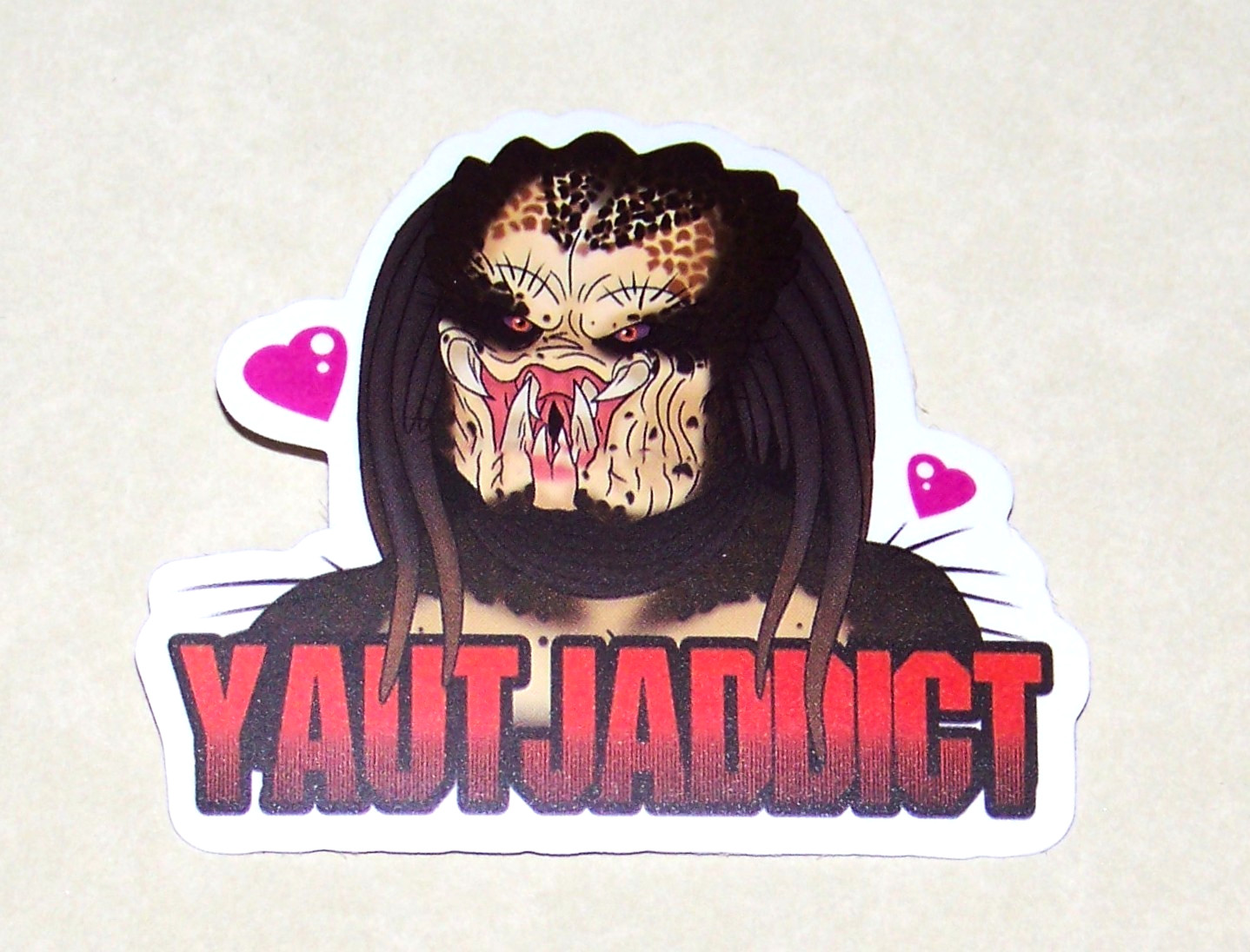 Predator Alien Hunter Cut Sticker Decal Movie Action Sci-Fi Horror Film