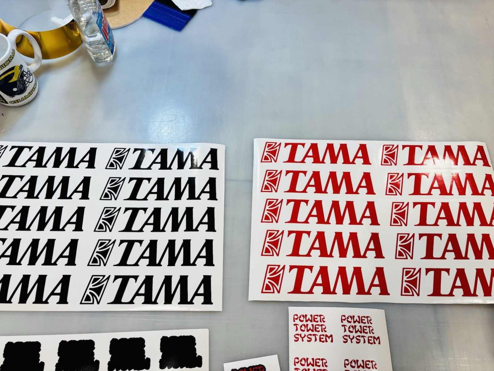 TWO Goodman HVAC Die Cut Vinyl Decals Thermostat Home Comfort Stickers Rectangle