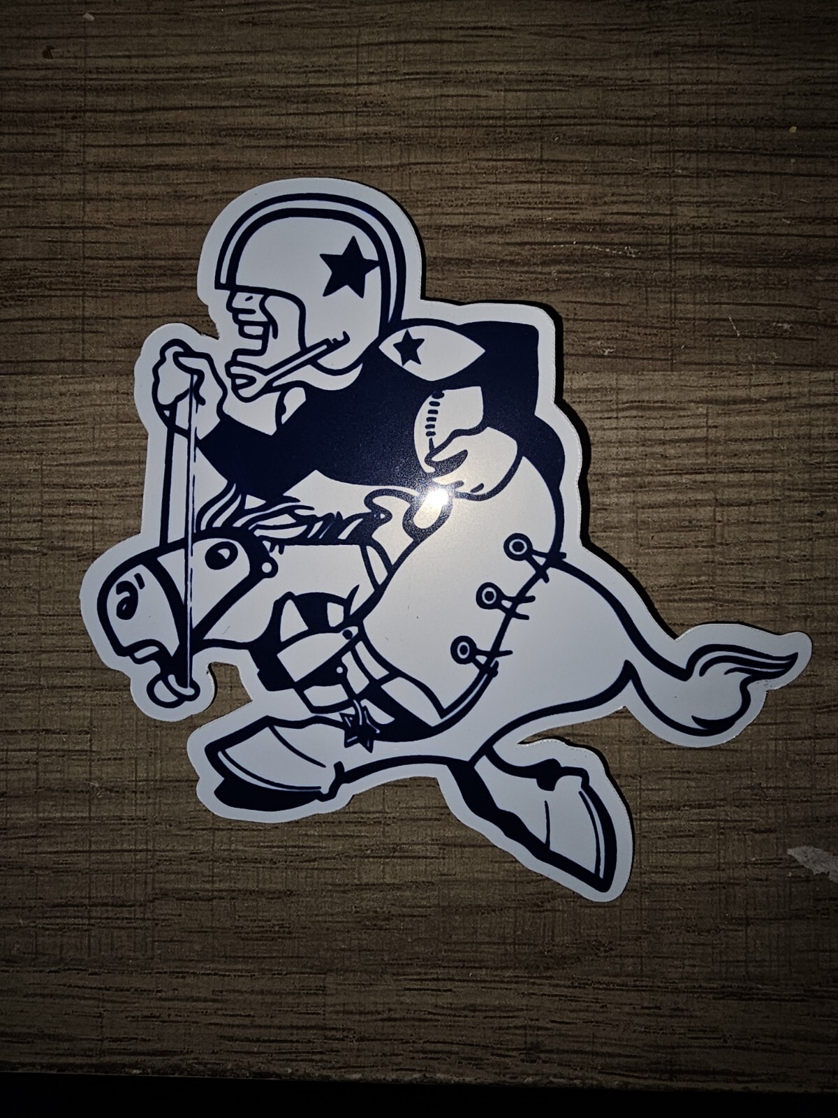 Dallas Cowboys Old School Vinyl Sticker