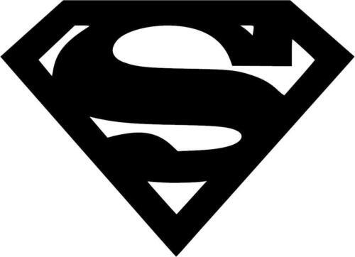 Superman Logo Vinyl Decal for Laptop Windows Wall Car boat tool box
