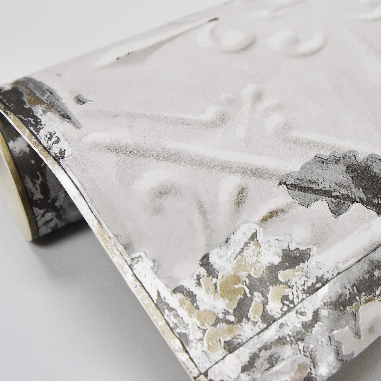 NuWallpaper Vintage Tin Tile Peel & Stick Wallpaper
