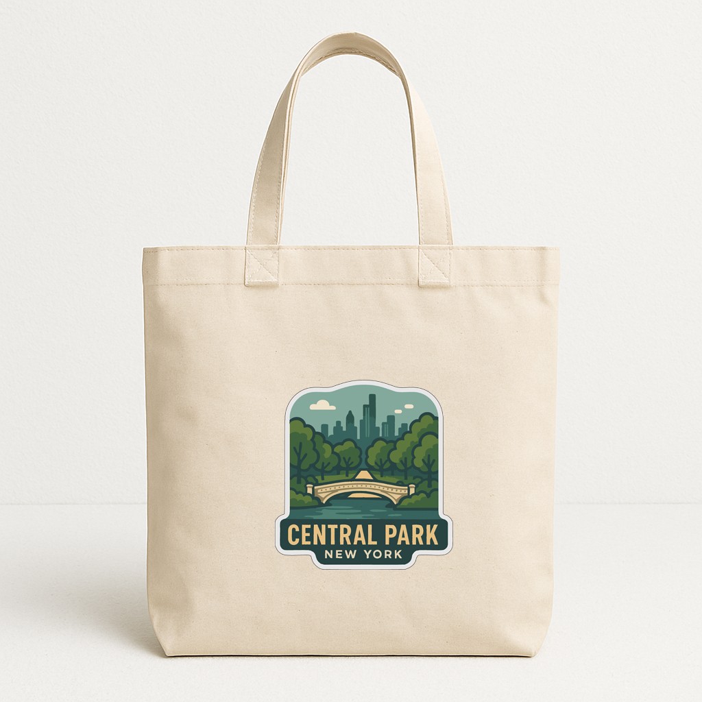 Central Park New York Iron On Heat Transfer Vinyl HTV Die-Cut Symbolic Landmark