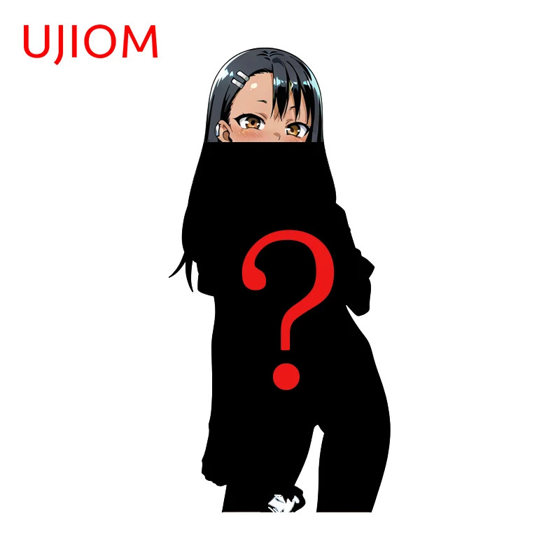 UJIOM Nagatoro San Anime Character Wall Sticker Artistic Standing Posture Decal
