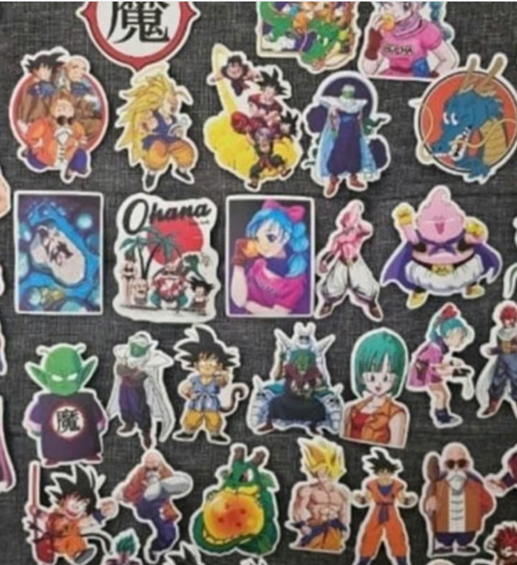 LOT OF 10 PCS random DRAGON BALL Z characters video game ohana Goku Vegeta PS