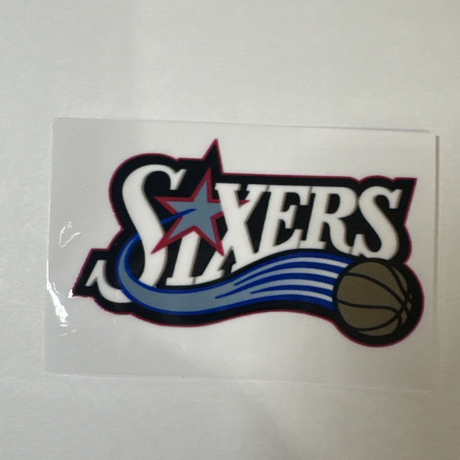 Sixers Glossy Die-Cut Vinyl Sticker Logo Car Laptop –
