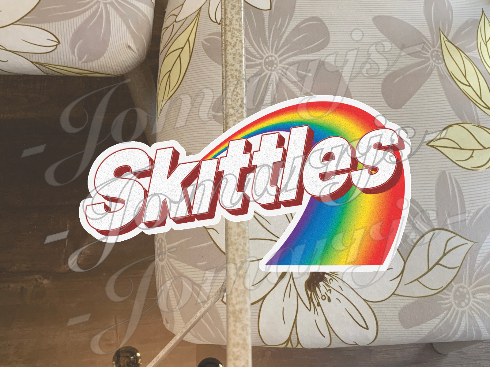 Skittles Logo Candy Brand Custom Vinyl Sticker Decal fan car tumbler laptop