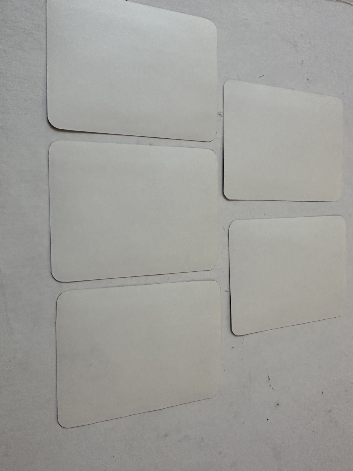 Lot Of 5 Zaire Country Flag Sticker Decal – New Old Stock!