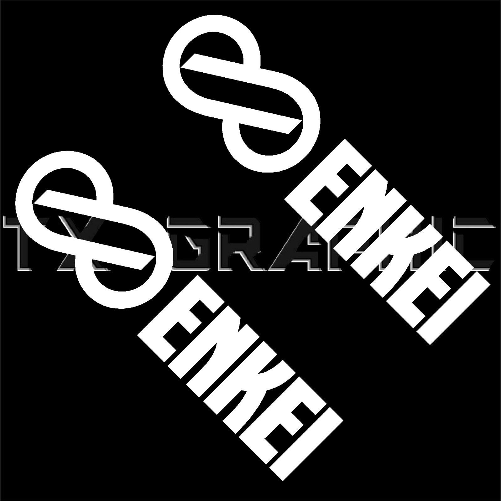 ENKEI DECAL TIRE RIM VINYL LOGO STICKER 1 SET F 2