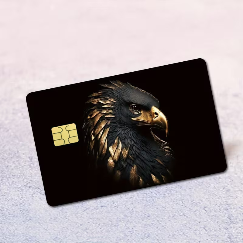 Black Eagle Credit Card Skin Sticker Debit Card Wrap Vinyl Cover Decal