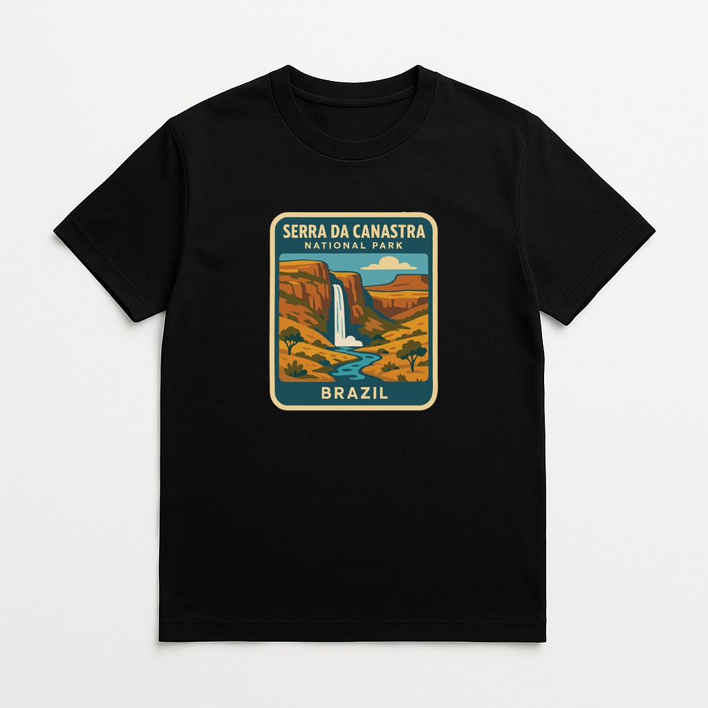 Serra da Canastra Brazil Iron On Heat Transfer Vinyl HTV World National Parks
