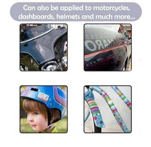 1/8" Vinyl Pin Stripe Tape Decal Sticker 32 ft Length for Car Auto Motorcycle