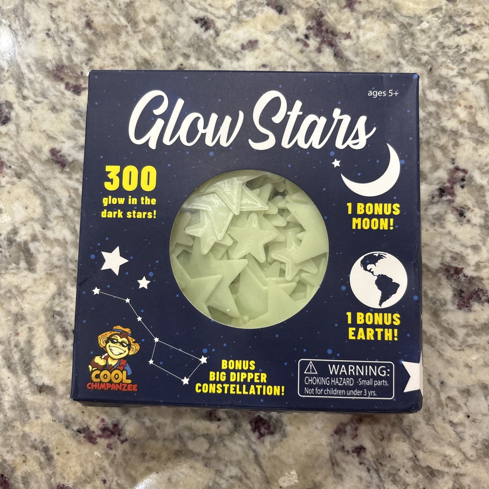 Glow Stars; Glow in the Dark Stars for Ceiling, Ceiling Stars 300 Count!