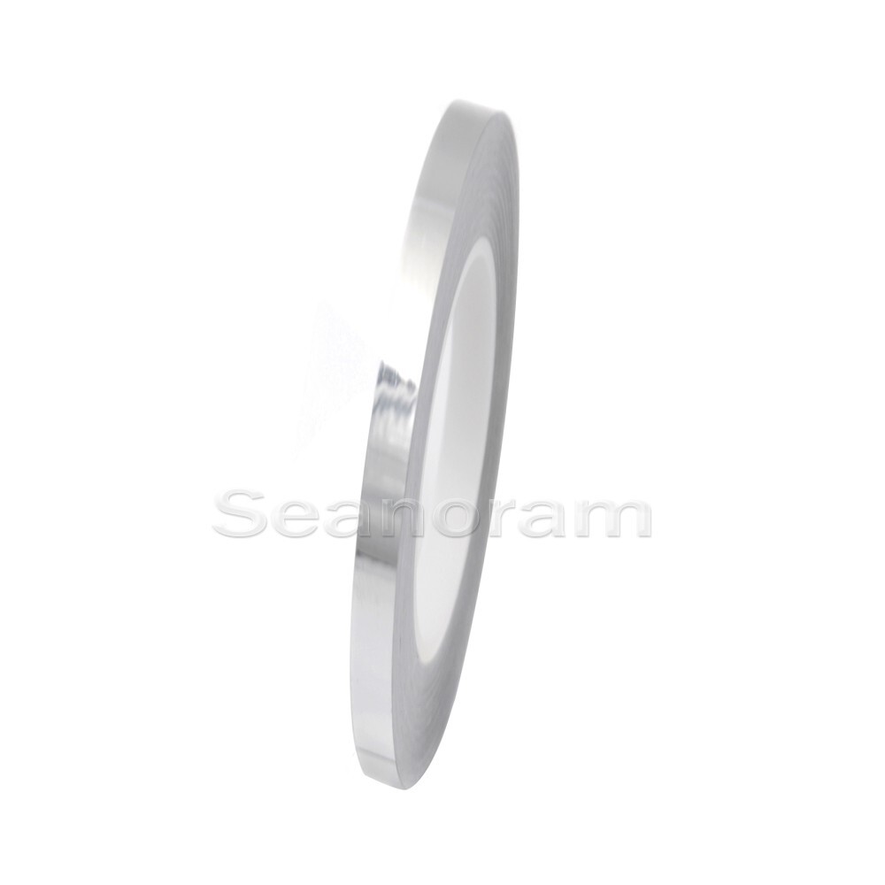 1/5" 5mm Silver Chrome DIY Home Shop Pinstriping Pin Stripe Decal Vinyl Sticker
