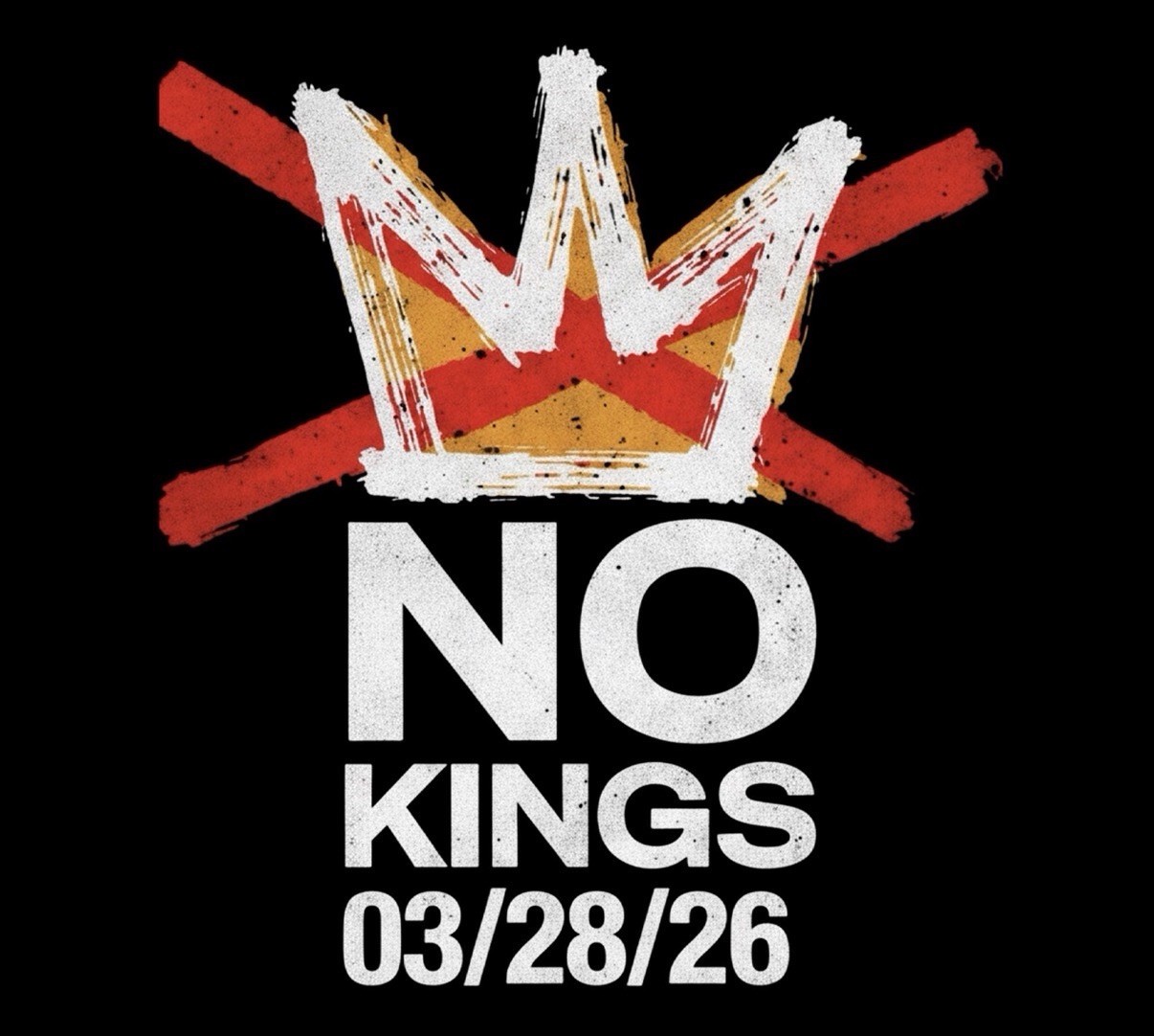 NO KINGS Sticker 3.5 x 4 Inch🔥DIE CUT VINYL🔥QUANTITY🔥3/28/2026