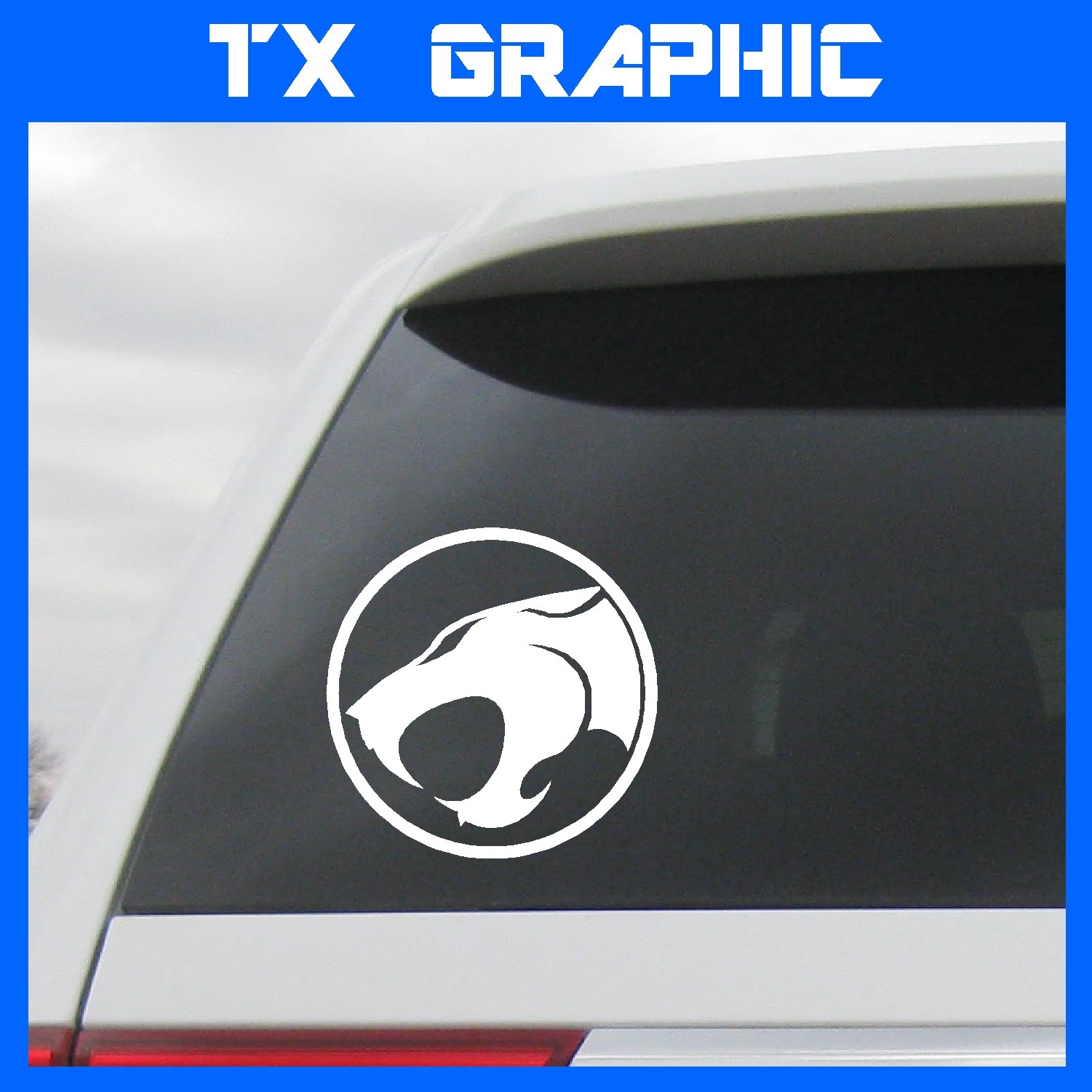 THUNDERCATS STICKER ALIENS CARTOON ANIMATION TV SERIES VINYL DECAL CAR WINDOW