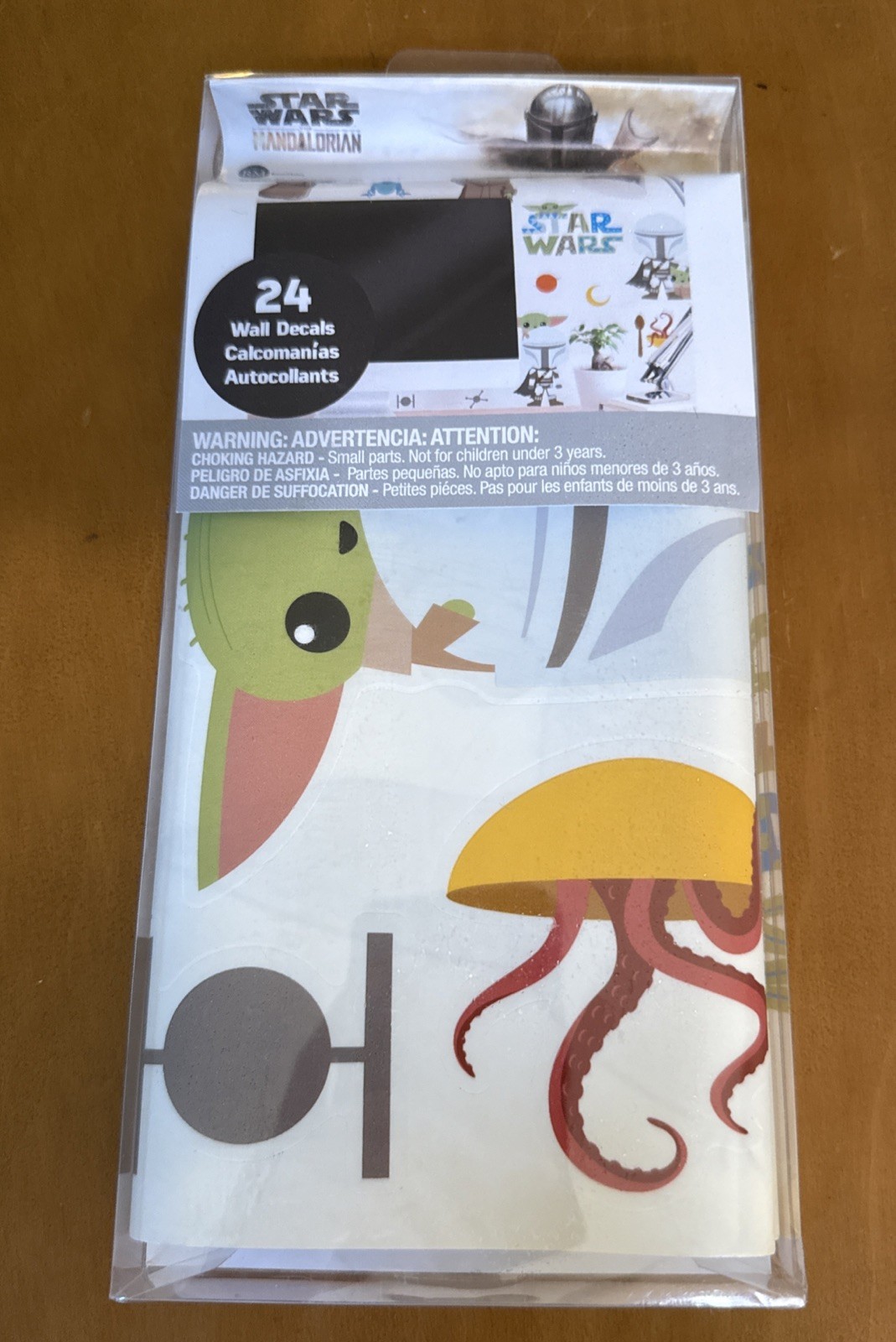 Roommates Baby Yoda Grogu Illustrated Peel and Stick Wall Decals RMK4805SCS