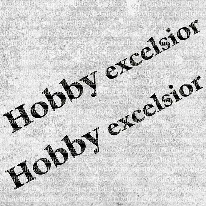 Decals for Hobby Excelsior camper 18" motorhome caravan 2x stickers ORACAL RV