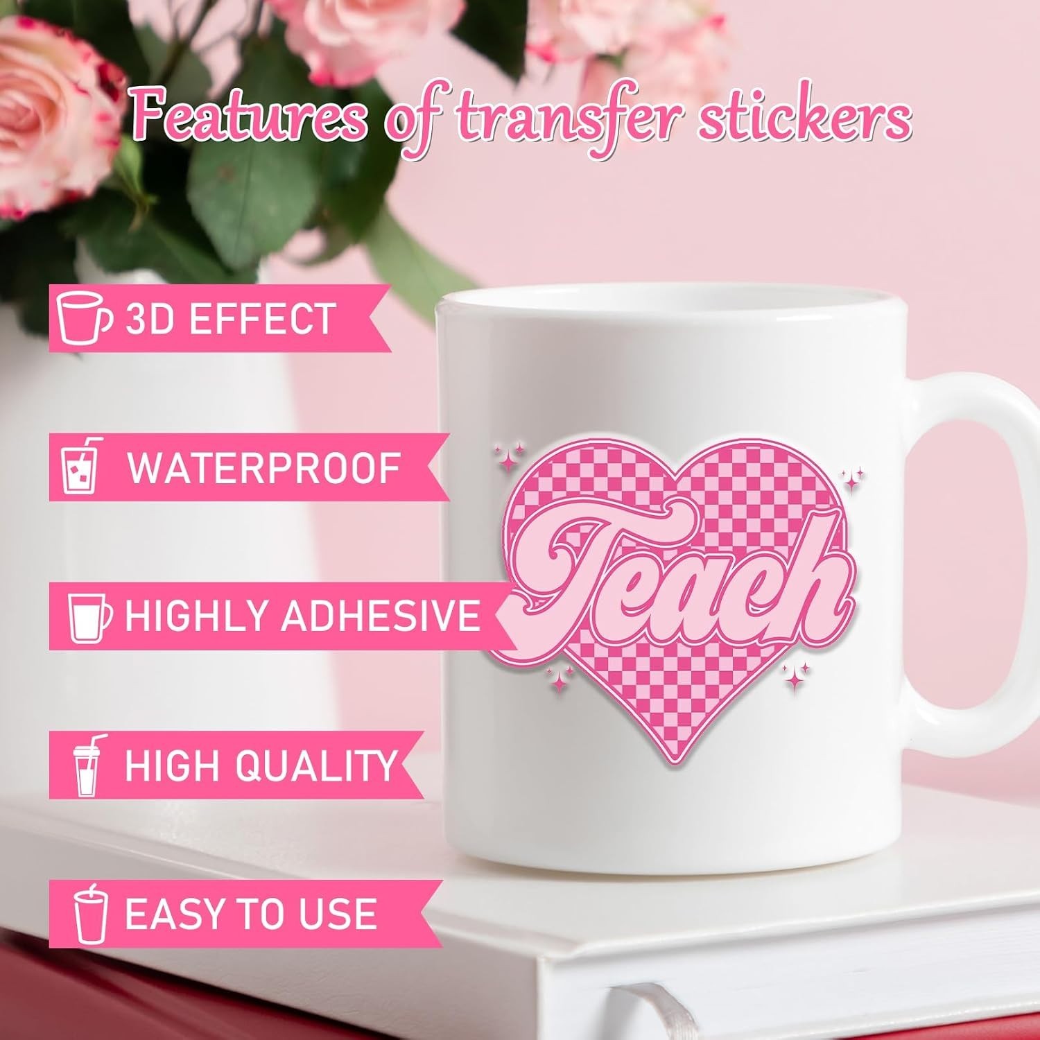 Rainbow Butterfly UV DTF Stickers – Teacher Favorites