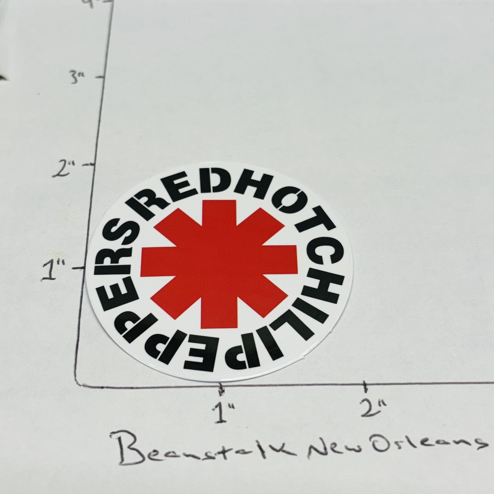 NEW‼ RED HOT CHILI PEPPERS Rock Band Music Vinyl Sticker Decal • w/ Tracking‼