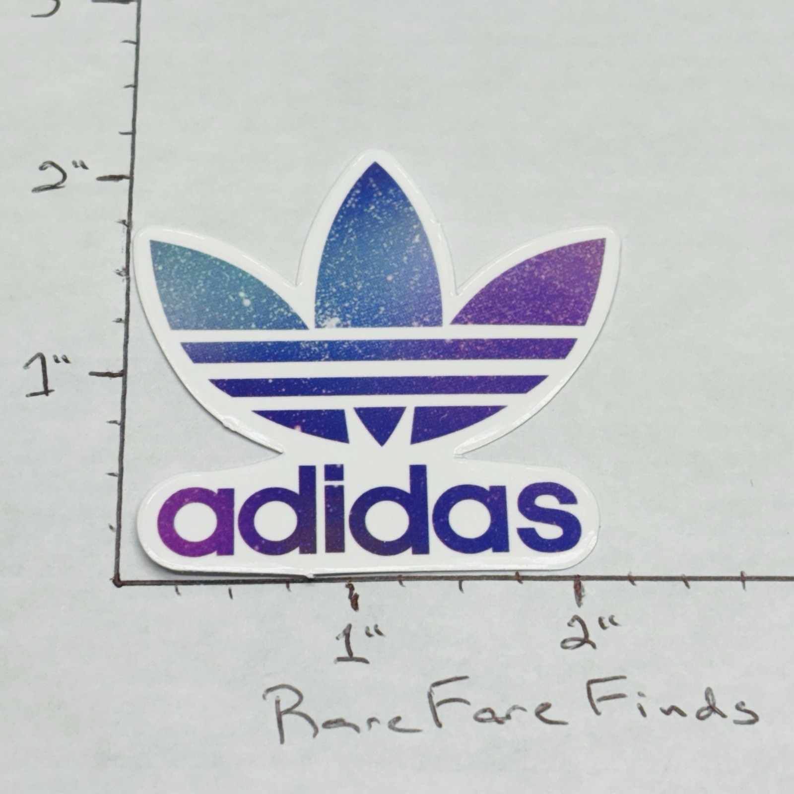 NEW‼ ADIDAS Galaxy Space Logo Laptop Bottle Vinyl Decal Sticker •w/ Tracking‼