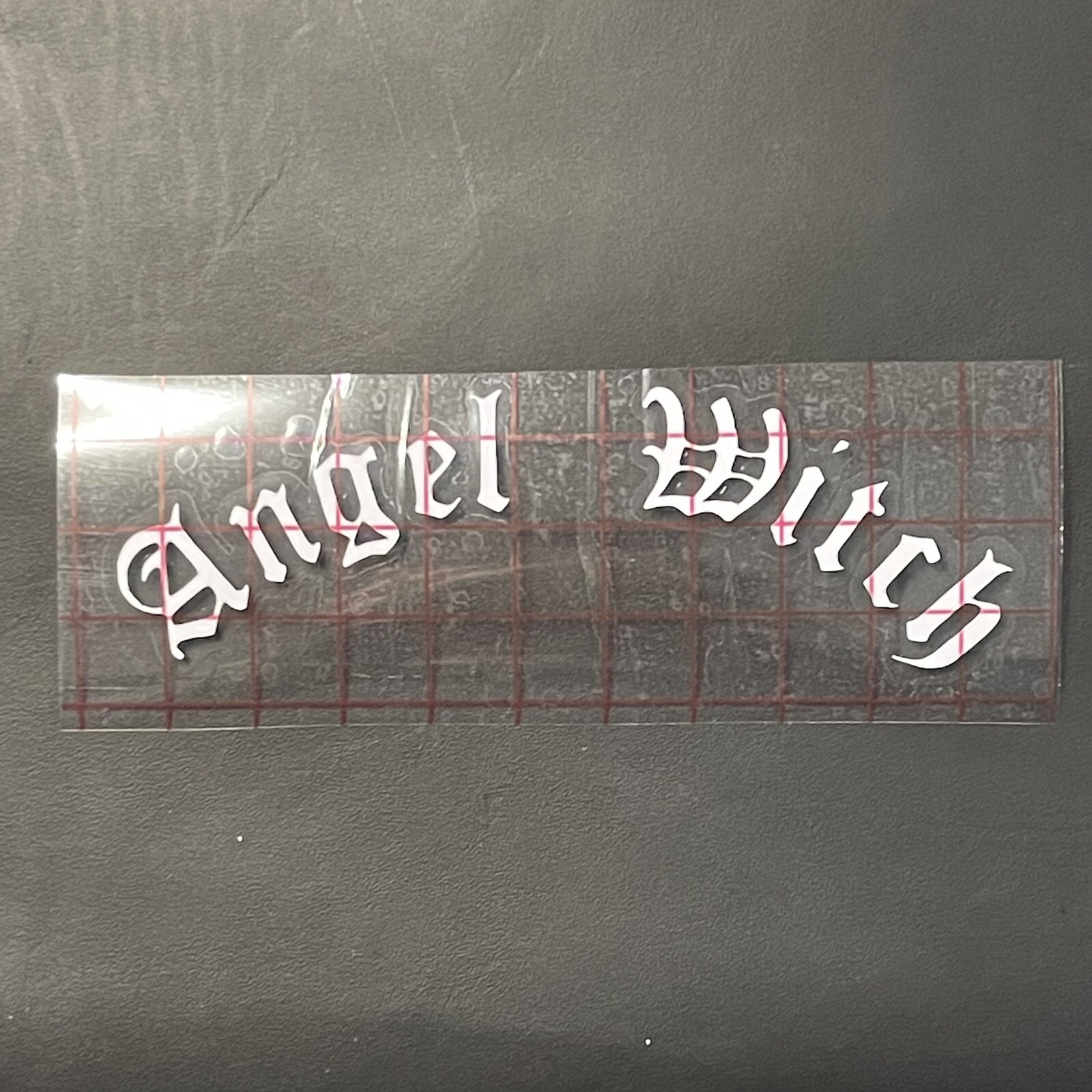 Angel Witch Vinyl Logo Sticker Decal Heavy Metal Band Car Bumper Iron Maiden