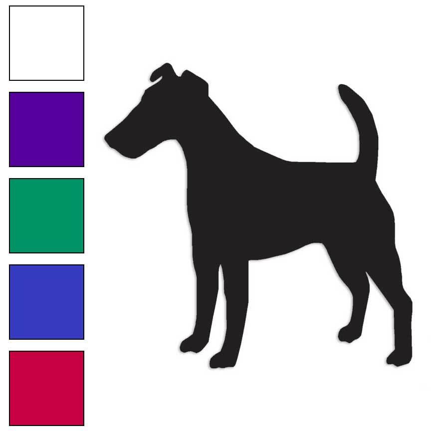 Smooth Fox Terrier Breed, Vinyl Decal Sticker, Multiple Colors & Sizes #2014
