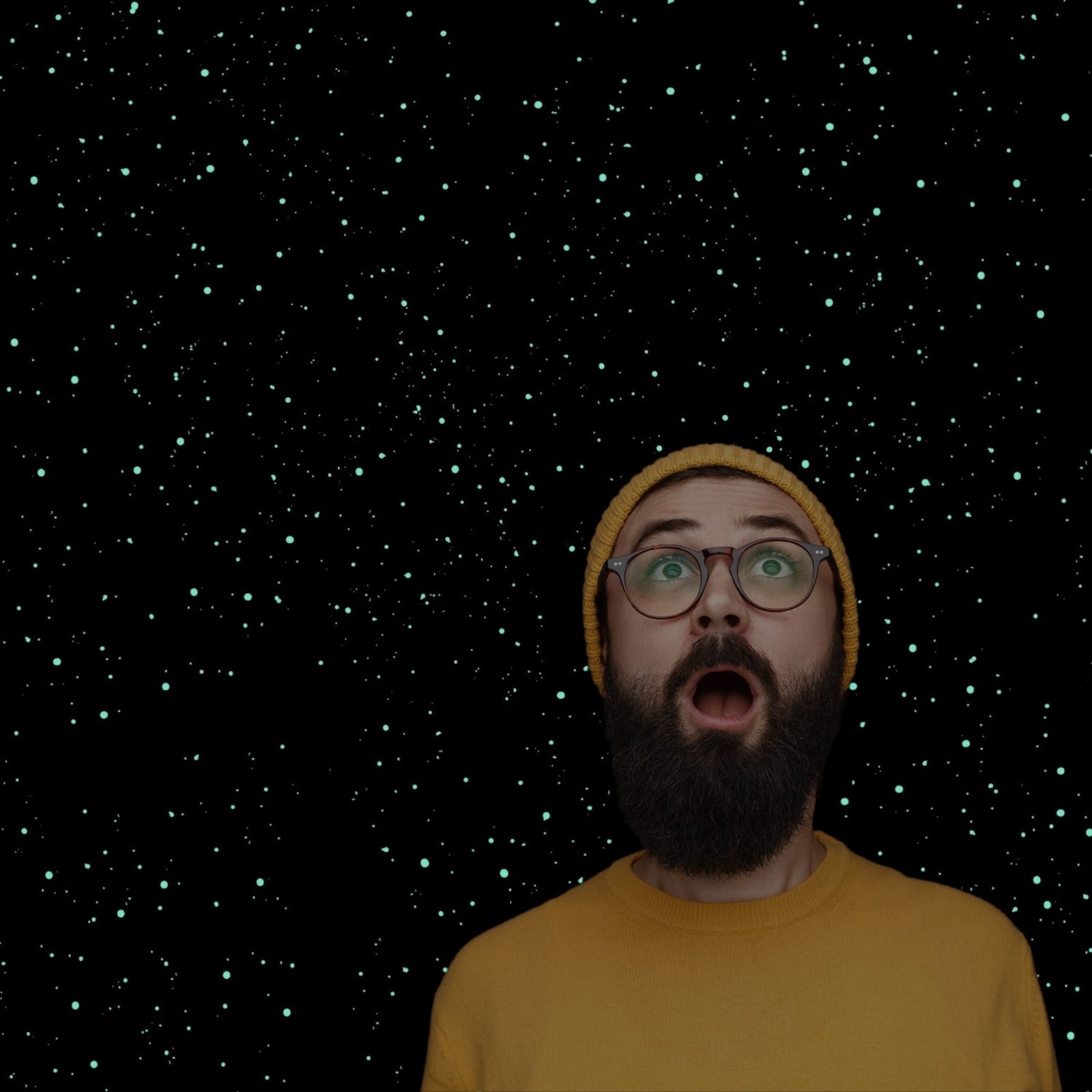 Glow in the Dark Star Kit – 5000+ DIY Realistic Ceiling Stars, NOT Stickers!
