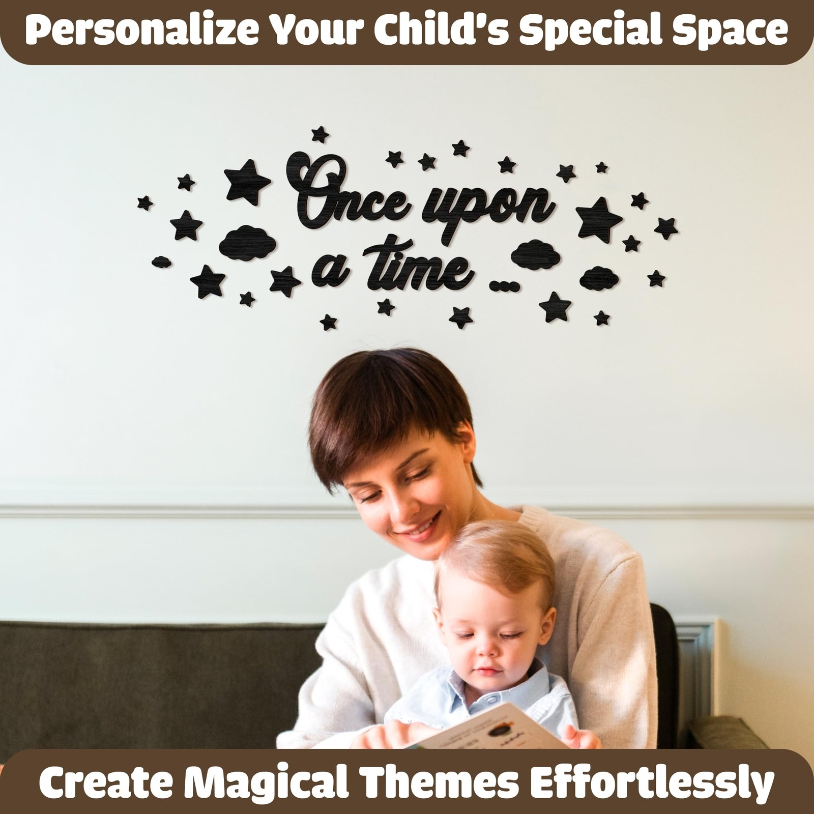 Once Upon A Time Sign For Nursery Decor – Once Upon A Time Wall Decor, Readin…