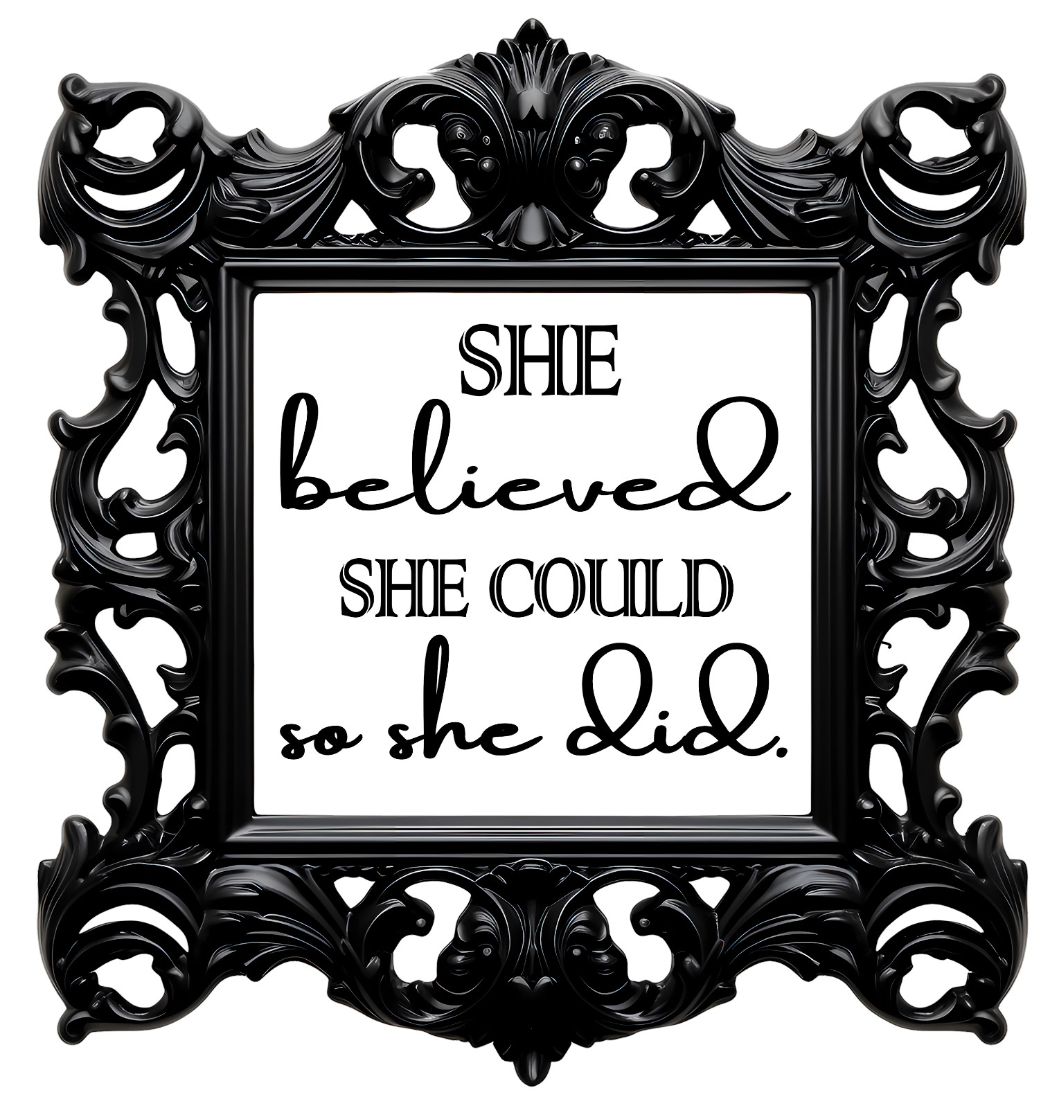 Motivational Wall Art – Peel and Stick Vinyl/removable Wall Decals. 3D illusion.