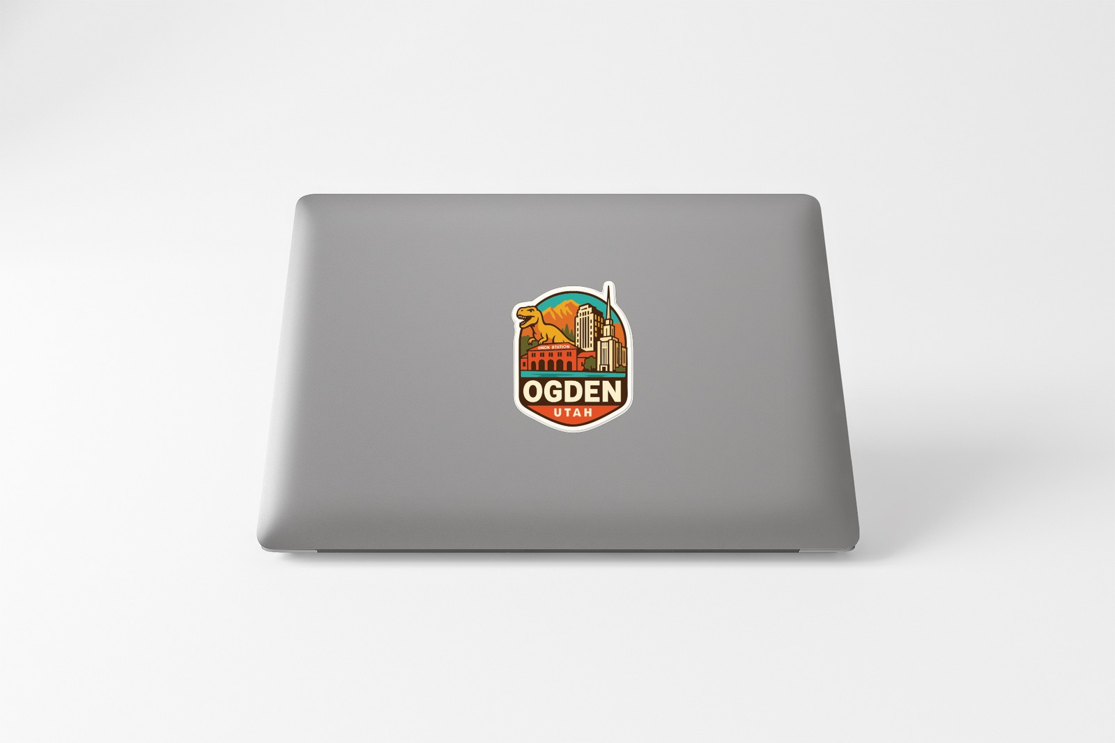 Ogden Utah Sticker Decal Vinyl Die-Cut City Skyline Landmark Design