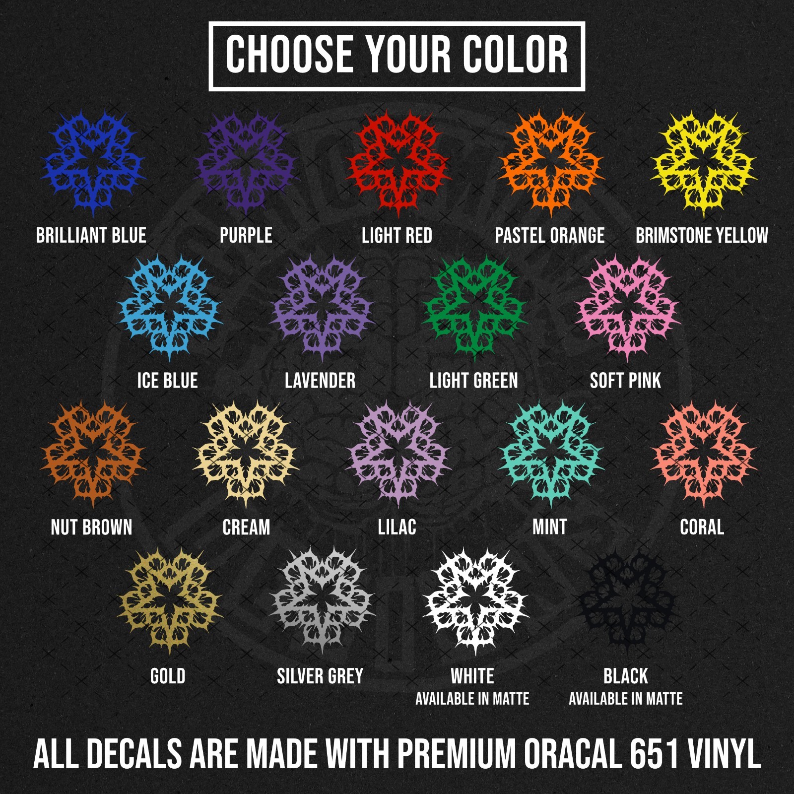Black Veil Brides BVB Mourning Star Logo Die Cut Vinyl Decal Sticker Car Window