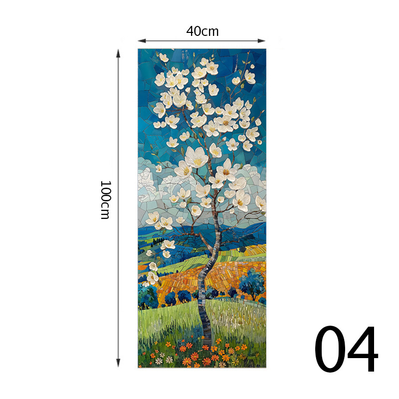 Door Sticker Wallpaper Murals Abstract Self-adhesive Waterproof Elevator Paper