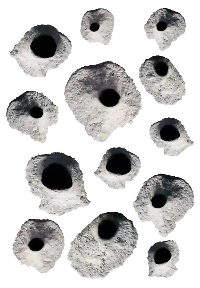 Wall Decal Realistic Bullet Holes Sticker Sheet Assorted Bullet Hole Stickers