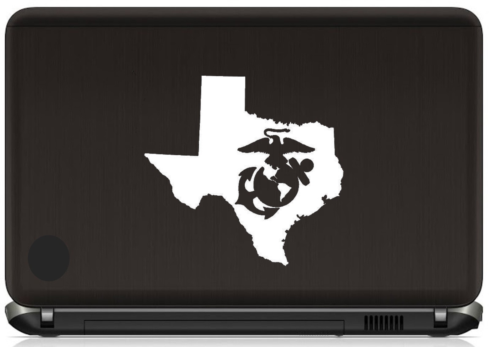 Texas State Eagle Globe Anchor Decal
