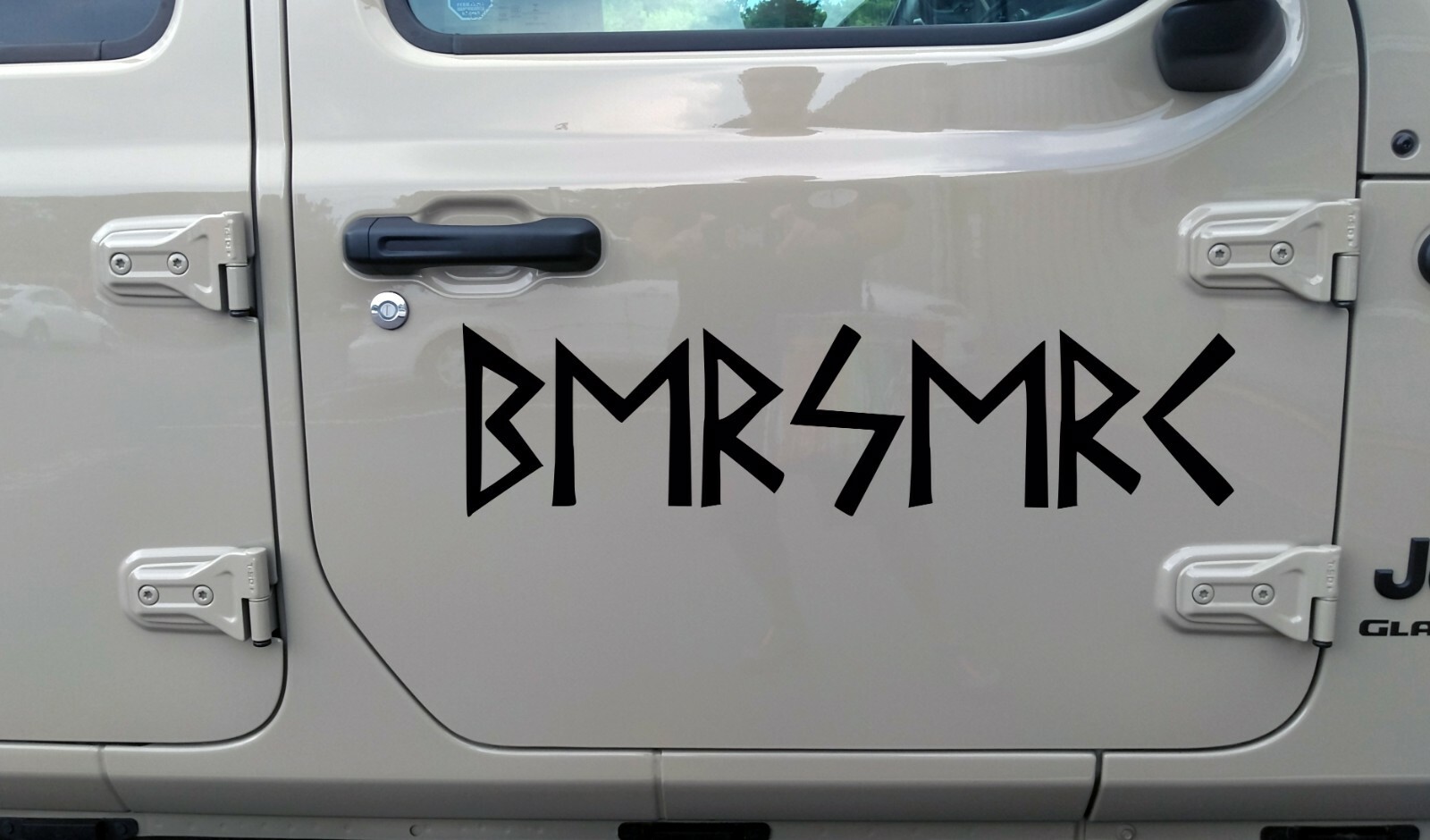Berserk in Viking Futhark Vinyl Decal V1 | Norse Runes Berserker Die Cut Sticker