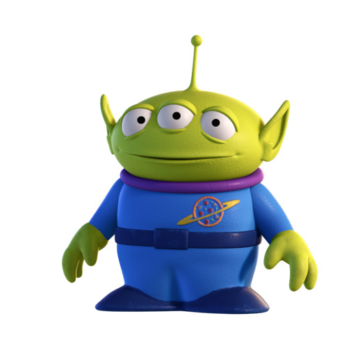 Toy story sticker Alien weatherproof bumper vinyl decal