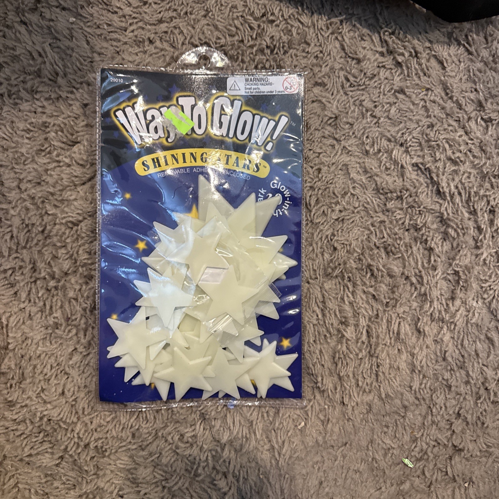 Vintage Way to Glow Shining Stars 30 Pieces