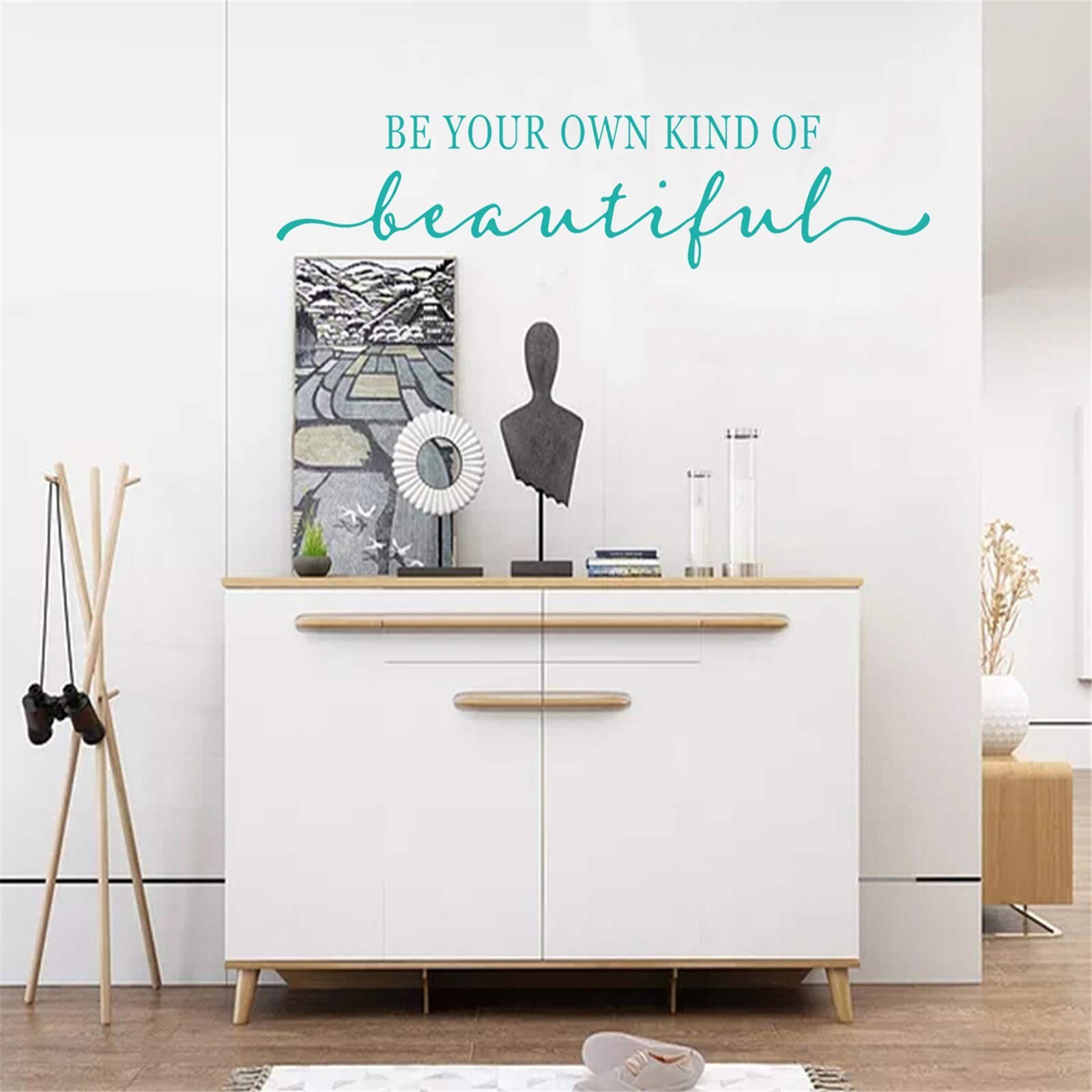 Wall Decal – Turquoise Decor – Inspirational Quote. for Girls Rooms, Bedroom,…