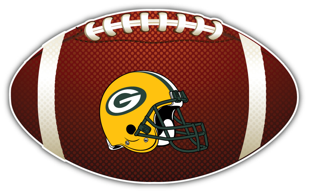 Green Bay Packers NFL Football Sport Logo Car Bumper Sticker Decal "SIZES"