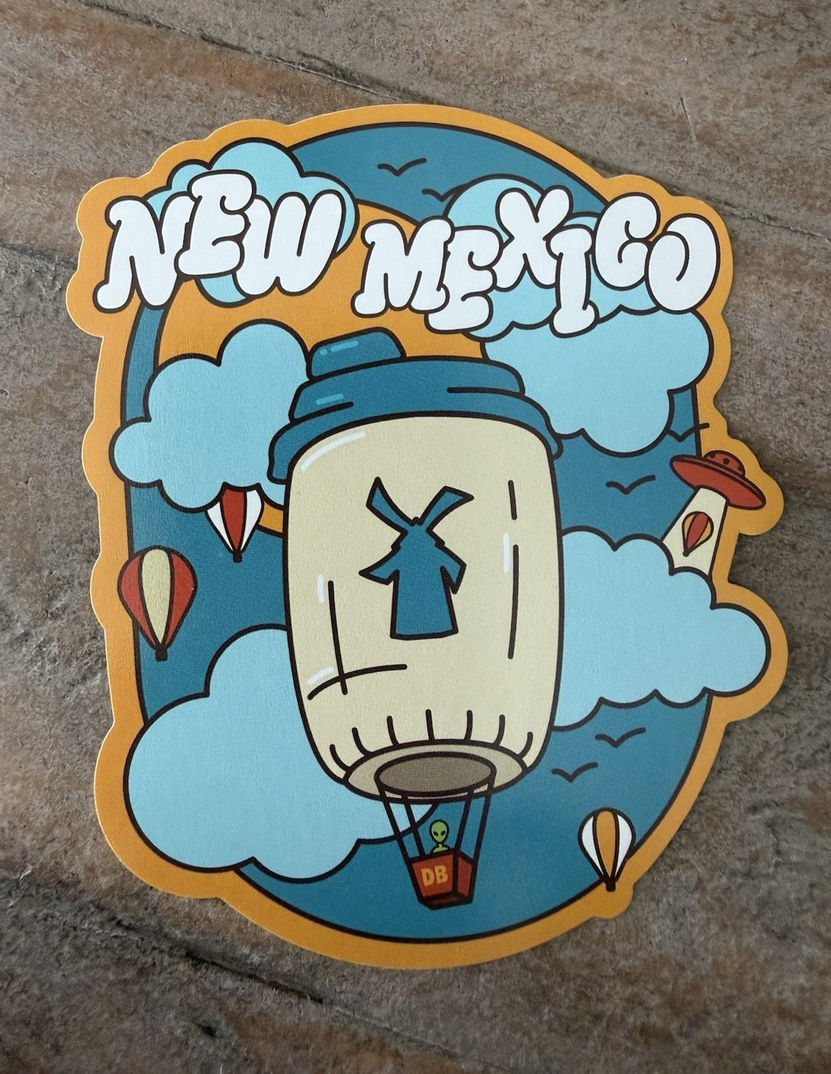 Dutch Bros 2026 New Mexico State Sticker
