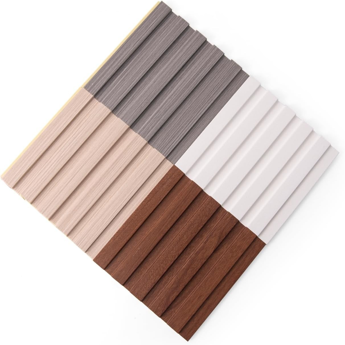 Polished WPC Wall Panels – 6×6 Soundproof Samples for Residential & Commercial