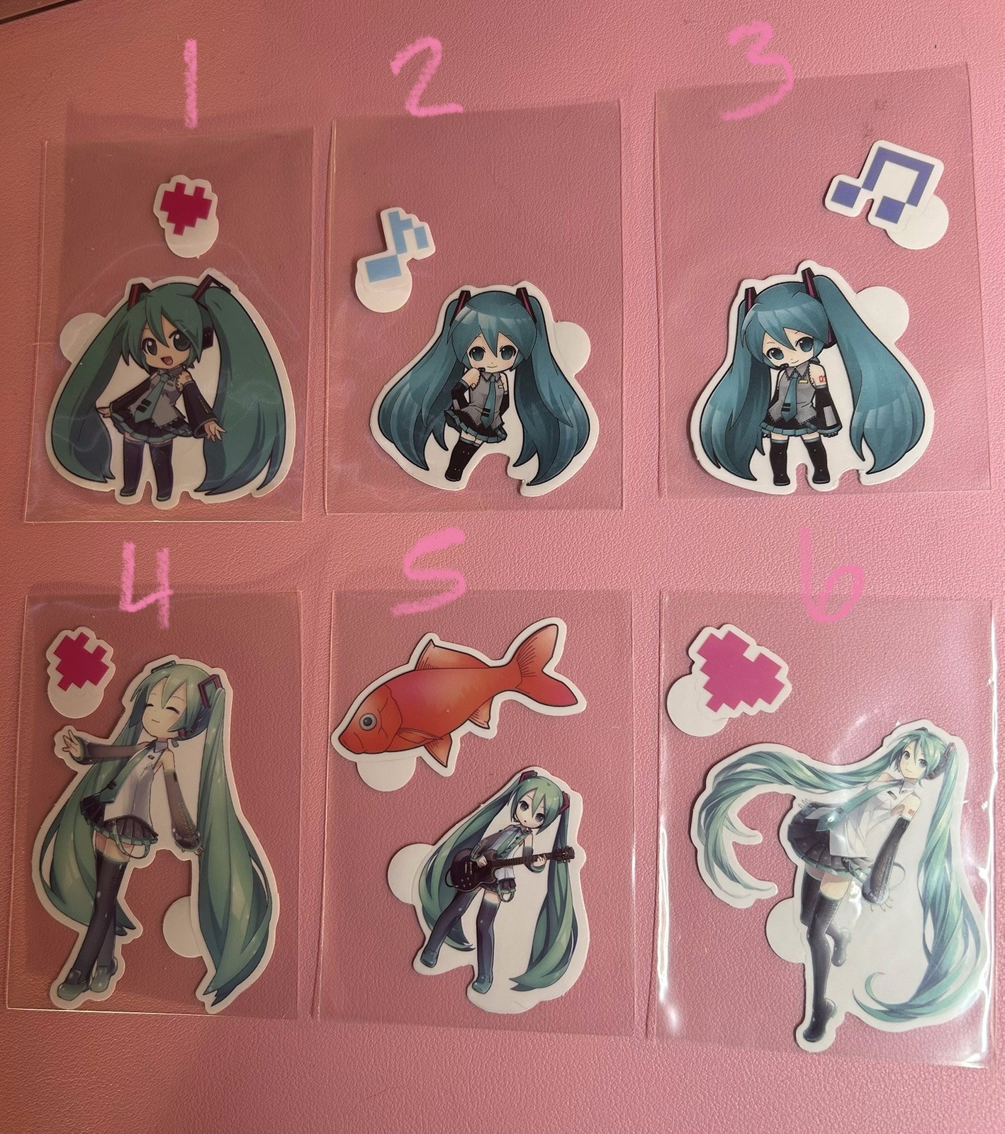 Hatsune Miku Stickers