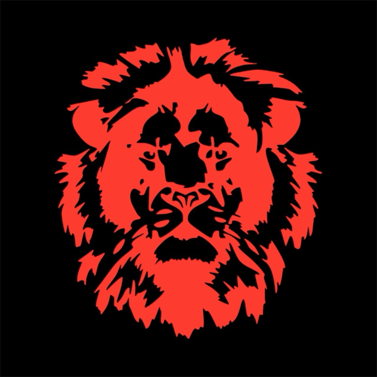 LION HEAD FACE Vinyl Decal for Car Truck motorcycle Bumper Wall Window