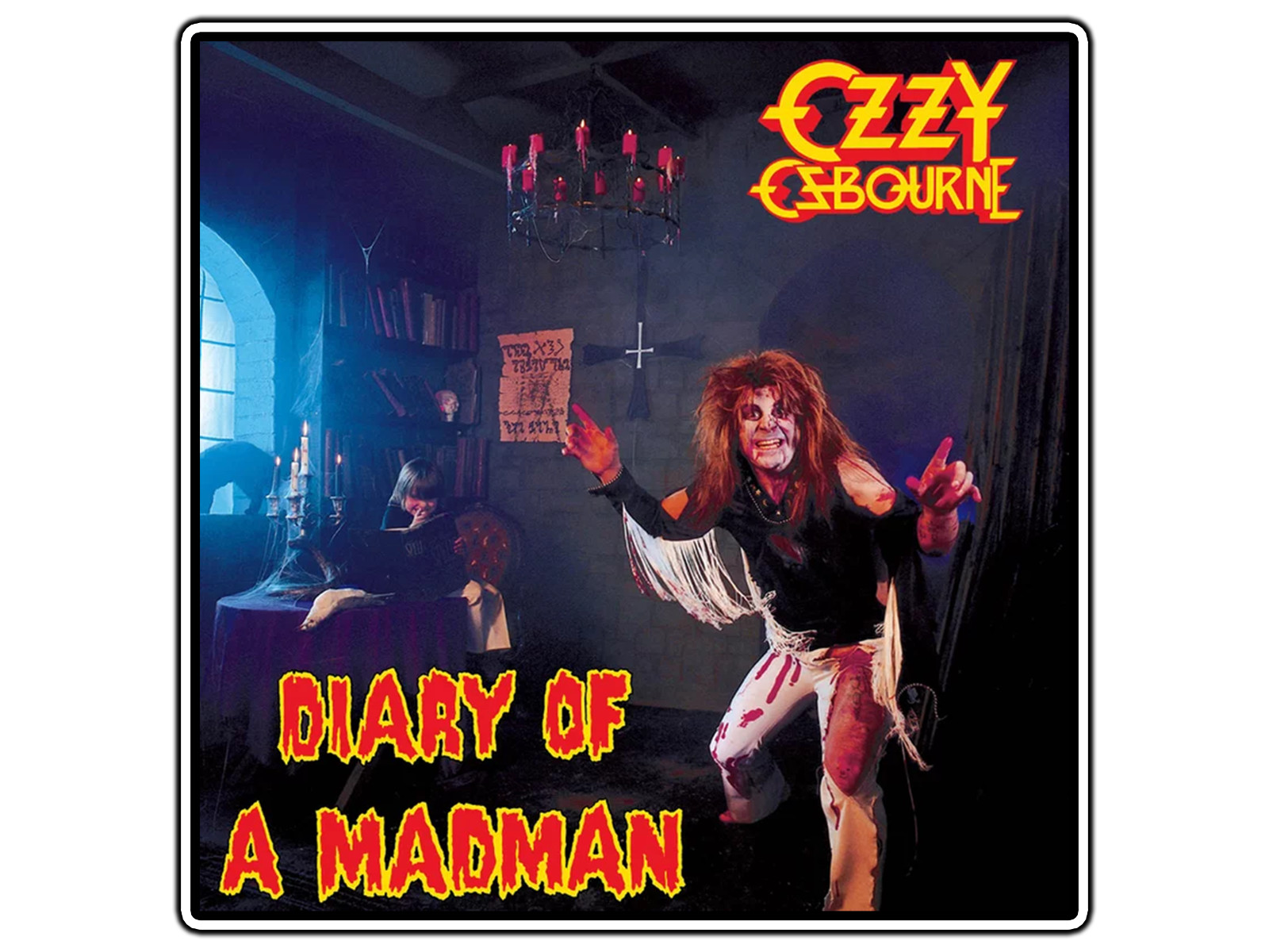#2959 Ozzy Osbourne Diary Of A Madman Album Sticker Brand Waterproof Vinyl Decal