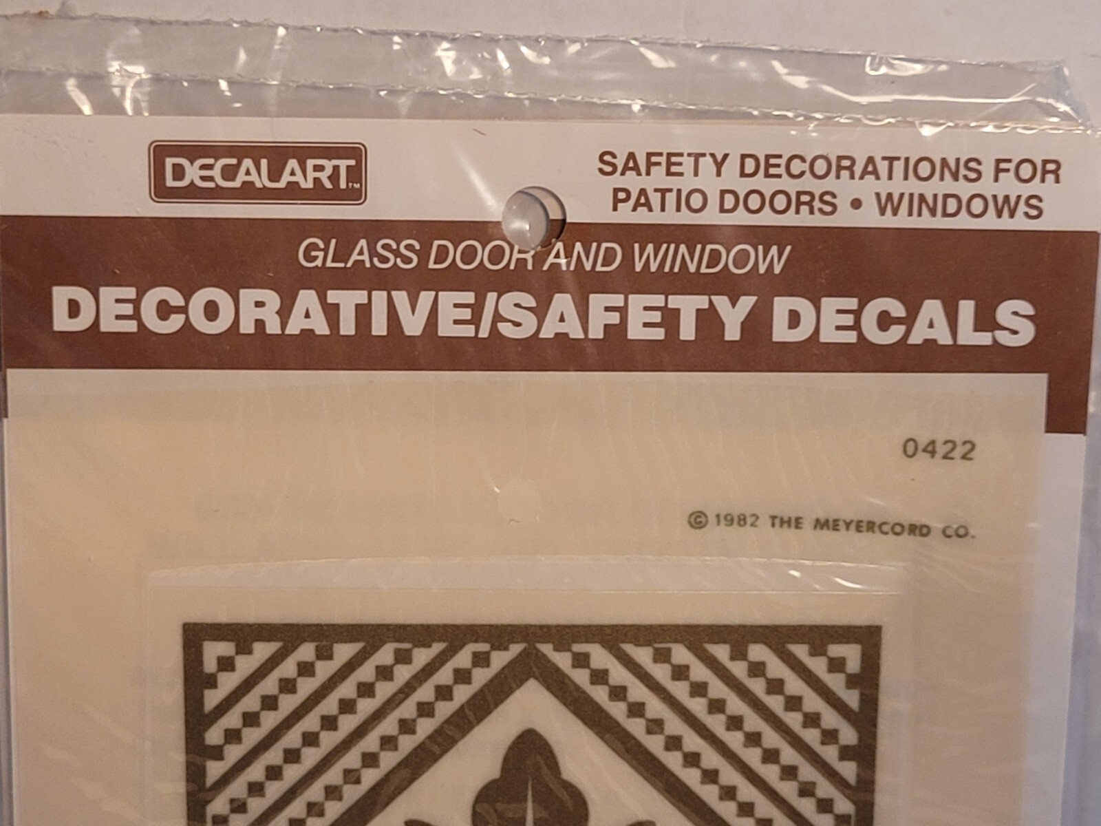 Vintage Meyercord Decalart Glass Door Window Decorative Safety Decals…