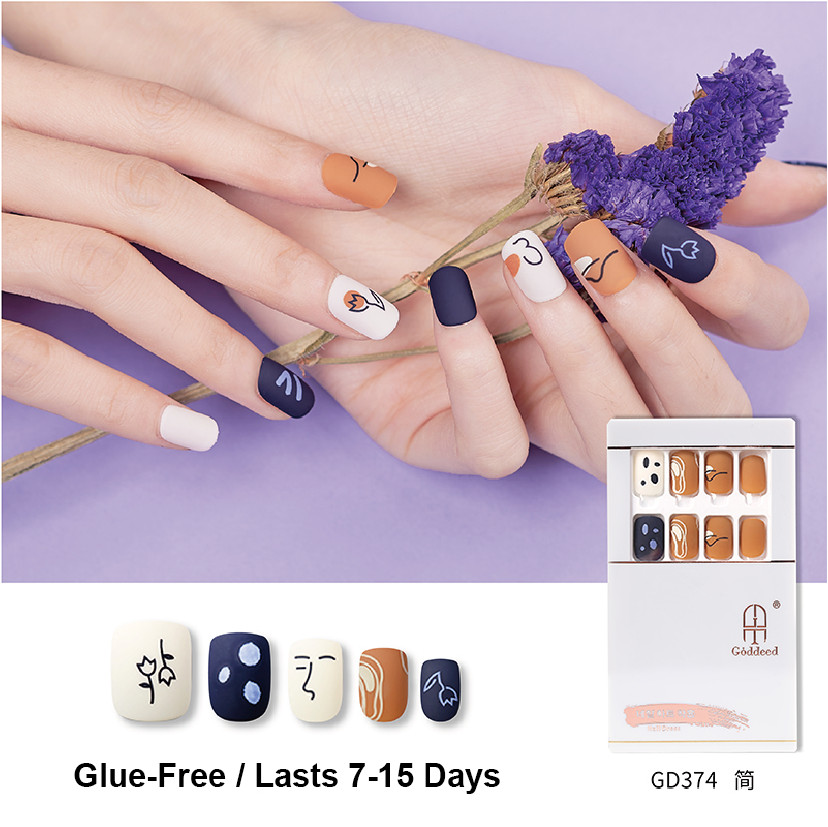 Press-on Nails GD374