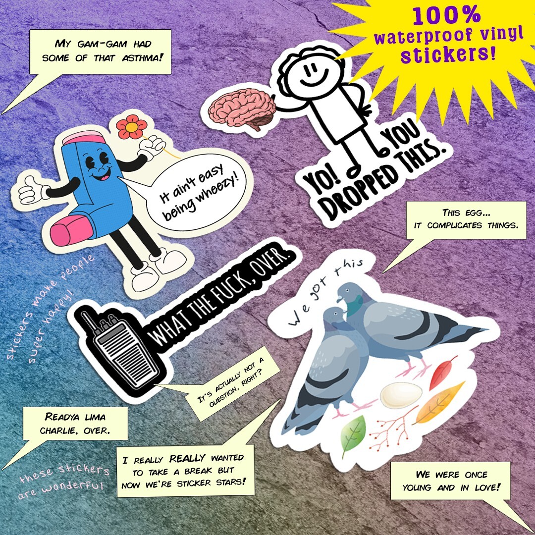 I'm Silently Creating a Spreadsheet for That Sticker | LOL Office Humor Decal